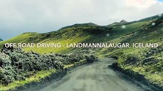 The Road to Landmannalaugar Iceland [upl. by Ainit]