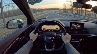 2020 Audi SQ5  POV Test Drive  060 [upl. by Enad]