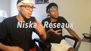 Niska  Réseaux Clip Officiel REACTION wFREESTYLE [upl. by Carmelita]