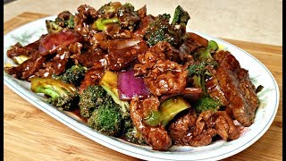 Beef and Broccoli Recipe  How To Make Beef and Broccoli  Chinese Take Out Recipe Idea [upl. by Tony]