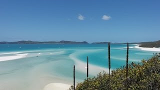 Whitehaven Beach  Whitsunday Island BEST BEACH IN THE WORLD [upl. by Yarw525]