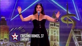 Cristina Ramos  Got Talent 2016 Opera Rock  Highway to hell [upl. by Leahpar]