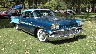 1958 Pontiac Bonneville Sport Coupe Hardtop with TriPower engine  My Car Story with Lou Costabile [upl. by Elsilrac349]