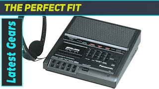 Panasonic RR930 Microcassette Transcriber with Foot Controller [upl. by Oicafinob821]