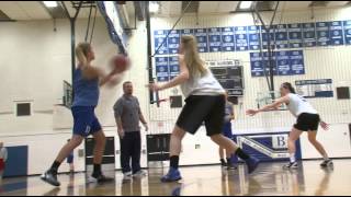 Brainerd High Girls Basketball Team  Lakeland News Sports  November 20 2013 [upl. by Elpmet]