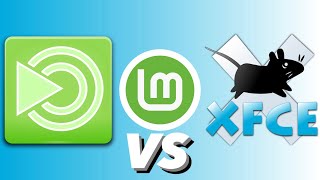 Linux Mint 21 XFCE vs Manjaro 21 XFCE [upl. by Marilyn]