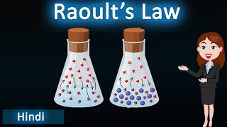 Raoults Law  3D Animated explanation  class 12th chemistry  solutions [upl. by Hildegaard]