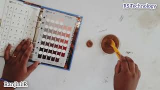 Biosystem technology practical and Sports  Soil colour  மண்ணின் நிறத்தை துணிதல் [upl. by Arammahs]