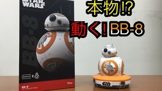 STAR WARS EP7 THA FORCE AWAKENS BB8 Droid スターウォーズ フォースの覚醒 ドロイド 本物⁉︎ スマホで動かす sphero Disney [upl. by Nikkie]