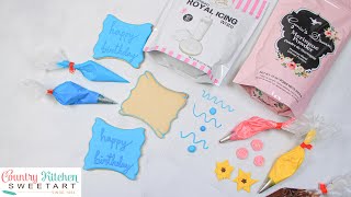 How to Make Royal Icing  Mix vs Meringue Powder [upl. by Akimot]