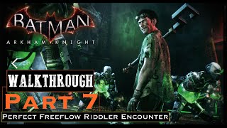 Batman Arkham Knight  Part 7  Riddlers Trap and Oracles investigation [upl. by Elleined]