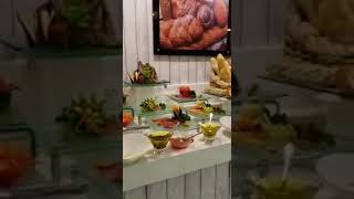 Buffet Palmyra  seafood night Luxury Bahia Principe Ambar [upl. by Thorndike]