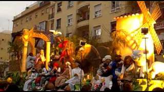 Cabalgata Reyes Magos de Cádiz 2010 1ª parte [upl. by Goodson]