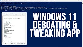 Cleanup and Debloat Your Computer with the Win11Debloat Tool [upl. by Revorg]