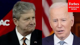 Heres Some Free Advice John Kennedy Lambasts Biden During CPAC 2022 Speech [upl. by Ainos]