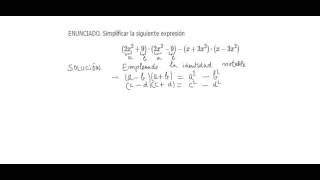 Desarrollo de expresiones algebraicas de tipo polinómico 3º de ESO [upl. by Gaelan]