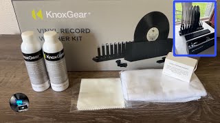 Knox Gear Vinyl Record Washer Kit Review amp Demo 2024 [upl. by Voltz486]