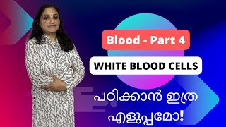 Blood  Part 4  Leukocytes  Malayalam [upl. by Adnola]