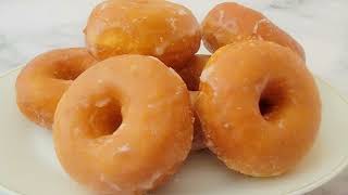 Glazed Donuts  How To Make Glazed Donuts  Donut Recipe [upl. by Ariom]