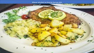 Wiener schnitzel my favorite German dish [upl. by Burchett601]