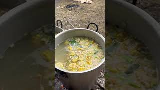 Sancocho en fogón de leña [upl. by Nyvek]