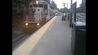 NJTR 4634 pulling into Hammonton Station in Hammonton NJ 42026063 7282021 [upl. by Kantor494]