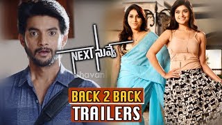 Next Nuvve Movie Back To Back Trailers  Aadi Sai Kumar Vaibhavi Rashmi Gautam Brahmaji [upl. by Doownelg]