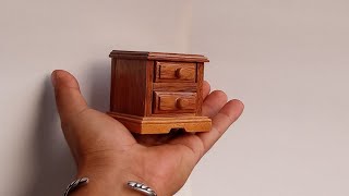 Velador miniatura как сделать миниатюрную тумбочку из дерева [upl. by Drew]