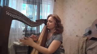 Skyrim Bannered Mare on lever harp [upl. by Gregson10]