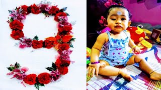 My 9 Months Old Baby Milestones 🥰🤗👶 9 months baby development amp activities [upl. by Eidnim43]