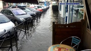 Images témoins  les inondations à BoulognesurMer [upl. by Fawna]