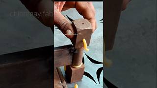 Gate Hinges installation  gate gatedesign ballbearing ChinnmayFabrication75 [upl. by Neelrad]