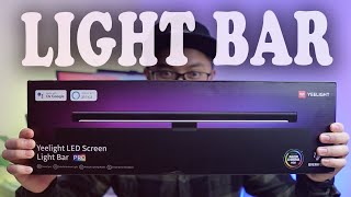 The BEST Monitor Light Bar yet  YEELIGHT Monitor Light Bar Pro [upl. by Ahsahtan]