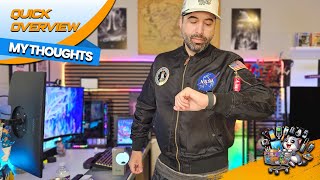 CORIRESHA NASA Bomber Jacket Review Slim Fit and Stylish [upl. by Turrell]