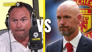 Jason Cundy CLASHES With Man United Fan Over Whether Erik Ten Hag Will Be REPLACED By Van Nistelrooy [upl. by Adnirem]