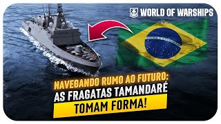 SAIBA TUDO sobre o PROGRESSO da CONSTRUÇÃO das FRAGATAS CLASSE TAMANDARÉ da MARINHA DO BRASIL [upl. by Emery]