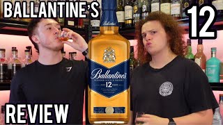 Ballantines 12 Review w Ballantines Finest Comparison Everything Whiskey [upl. by Roxanna126]