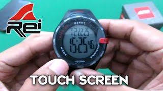 Unboxing Review Jam Digital Touch Screen Keren AREI Ultra Wacth  Outdoor Style [upl. by Assirahc879]