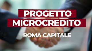 ROMA TI OFFRE Microcredito Imprenditoriale [upl. by Bouchard]