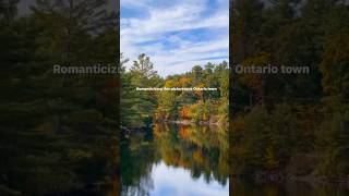 Fall in Bracebridge Ontario 🇨🇦ontario ontariocanada muskoka [upl. by Ymia]