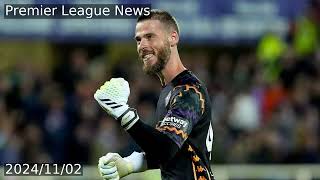 David De Gea proves Erik ten Hag wrong yet again after Man United sacking [upl. by Nivrehs347]