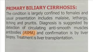 ASMA ANTIBODIESprimary biliary cirrhosis surgery [upl. by Liek]