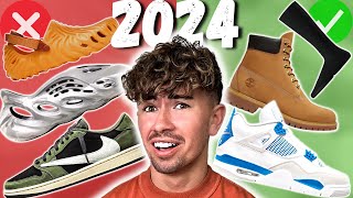 BEST amp WORST Sneaker Trends For 2024 [upl. by Ilagam]