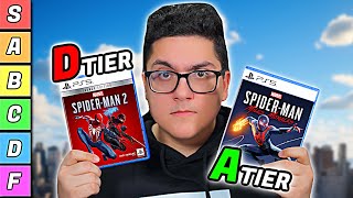 I Played and Ranked EVERY Insomniac SpiderMan Game [upl. by Ydniahs100]