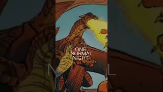 One normal night  Wings of fire graphic novel edit  Nightwings wof book 4 starflight [upl. by Dombrowski]