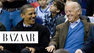 9 of Barack Obama and Joe Biden’s Best Bromance Moments  Harpers BAZAAR [upl. by Siro190]