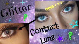 GlitterContact lens ColorCl Pearl Edition Im Shook [upl. by Sigismond]