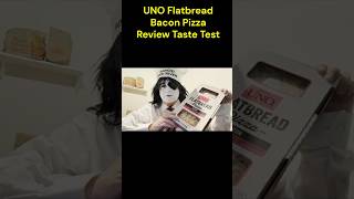 FASTEST Fast Food Pizza EVER Uno Flatbread Bacon Pizza Put to the Test [upl. by Etteloiv]