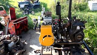 Homemade 3 Cylinder Engine Run 2 [upl. by Breanne]