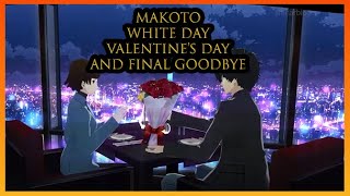 Makoto Valentines Day White Date and Final Goodbye No Cheating  Persona 5 Royal [upl. by Yaj]